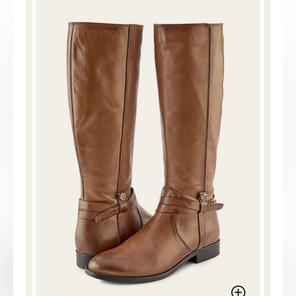 Frye Melissa Belted Leather Boots NEW!